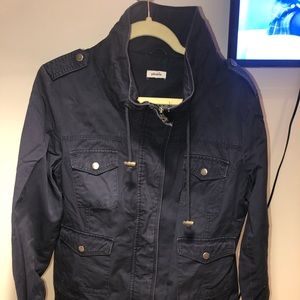 Dark Blue Utility Jacket